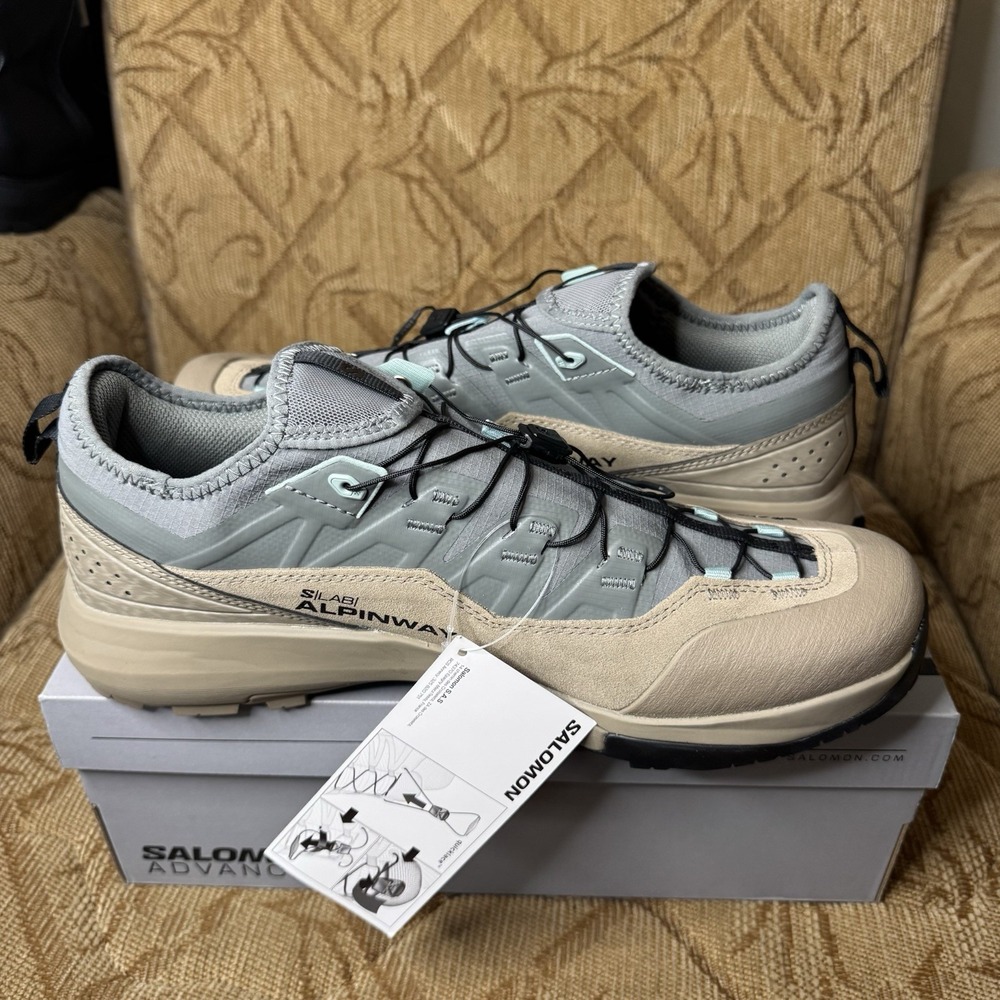 SALOMON ALPINWAY ADVANCED SEDONA SAGE MEN'S‎ SIZE 12 NEW - Picture 2 of 8